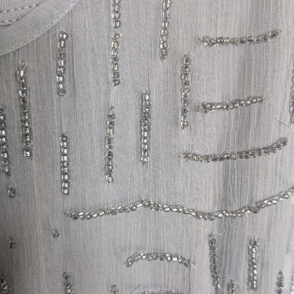 Chan Luu beaded chiffon tank - Picture 4 of 8